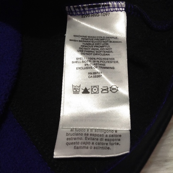 Columbia Fleece Jacket Flexible Fit NWOT - Picture 7 of 8